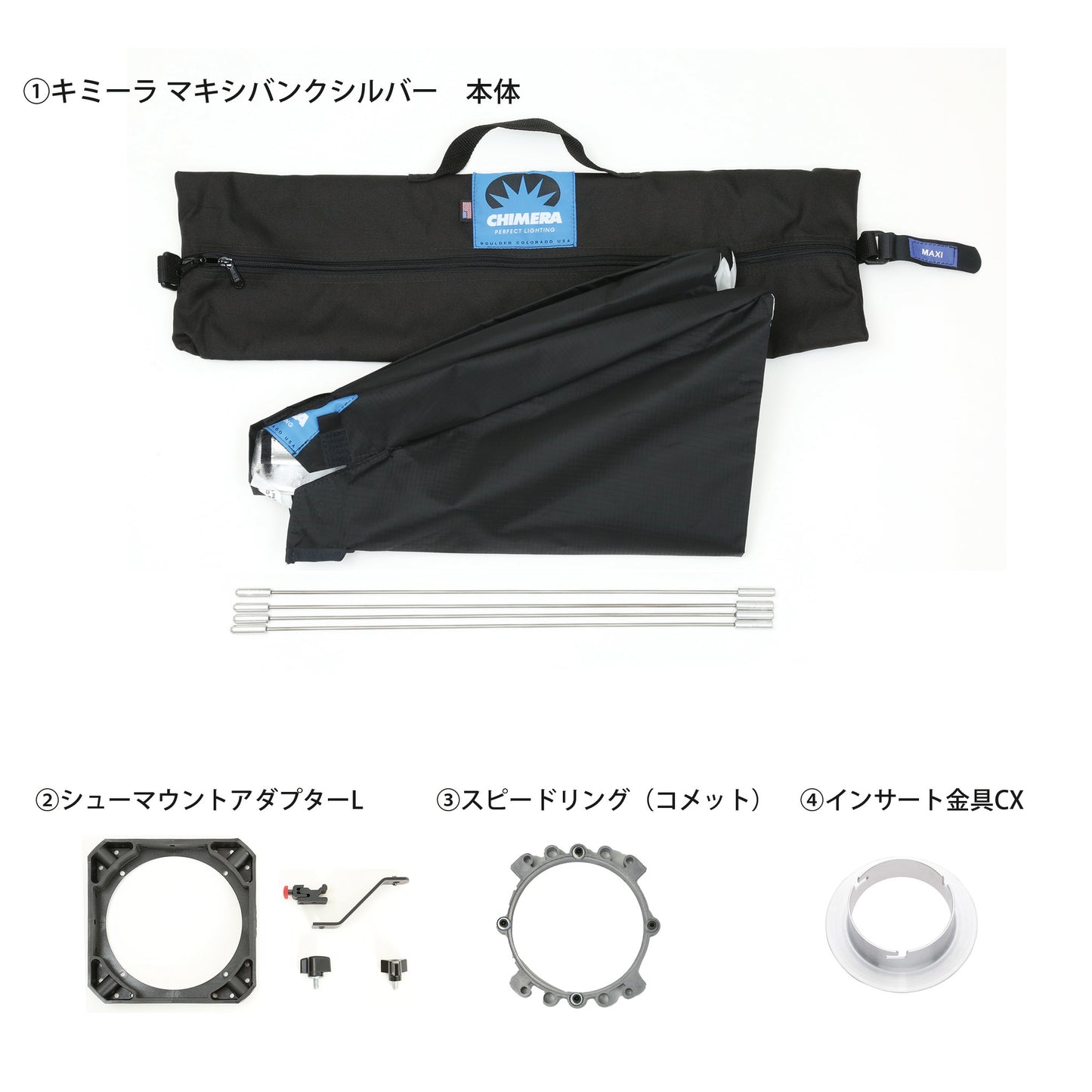 マキシバンク シルバー アダプターセット【セット№7231054】